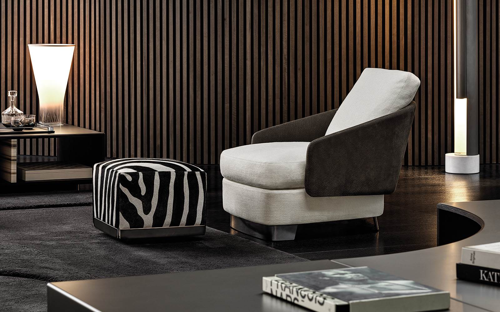 Minotti Кресло Lawson от Minotti — в интерьере