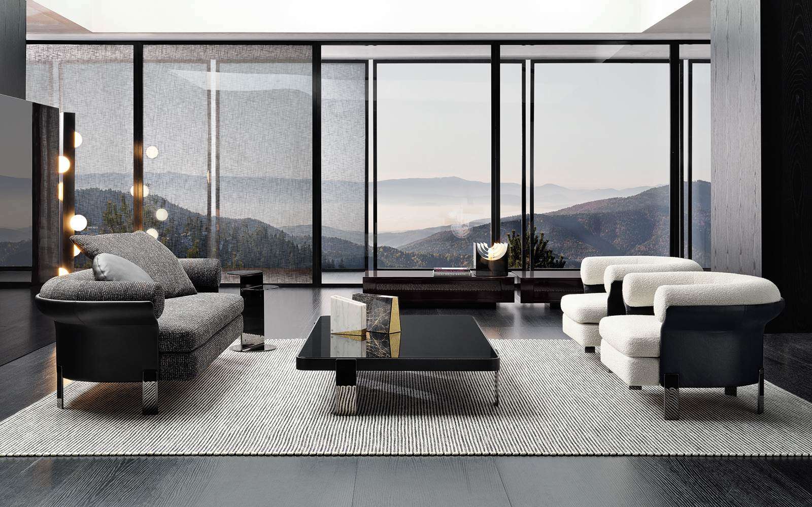 Minotti Кресло Mattia от Minotti — в интерьере