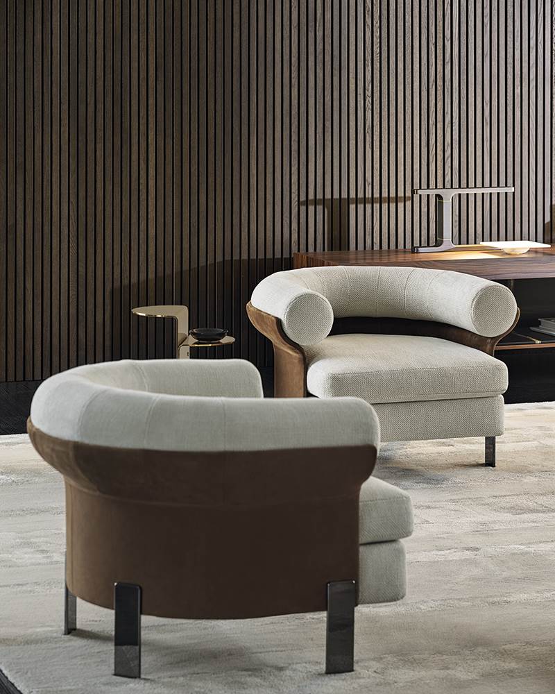 Minotti Кресло Mattia от Minotti — в интерьере