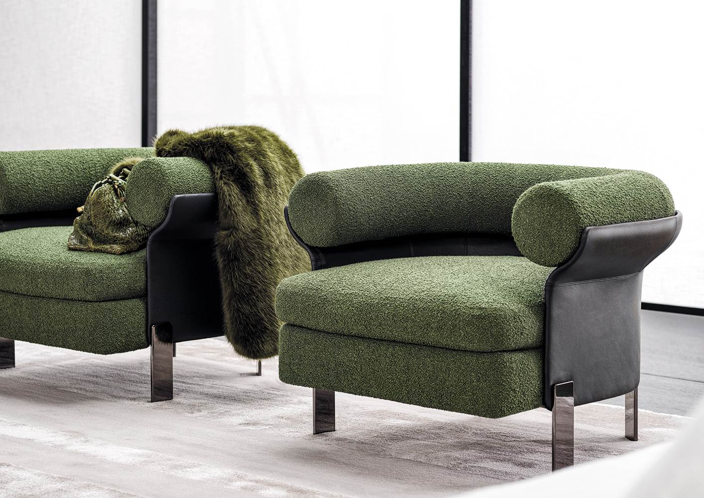 Minotti Кресло Mattia от Minotti — в интерьере