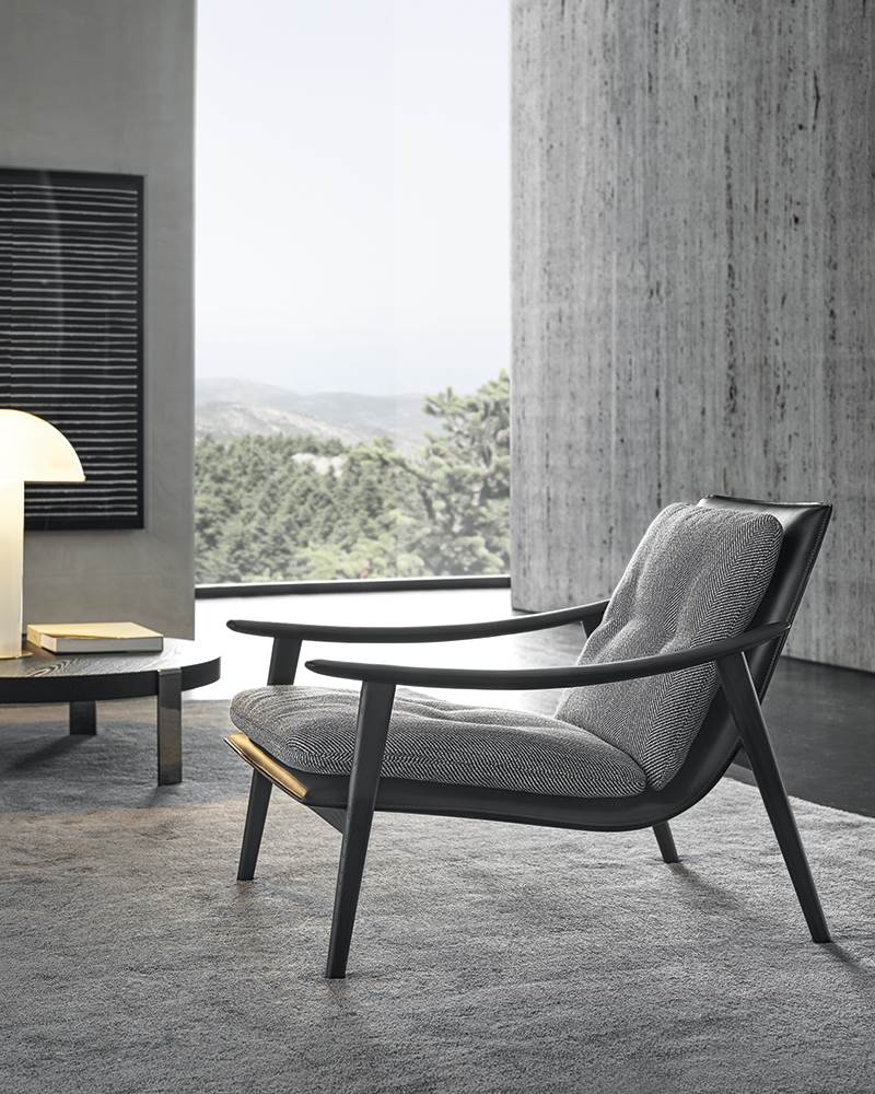 Minotti Кресло Fynn от Minotti — в интерьере