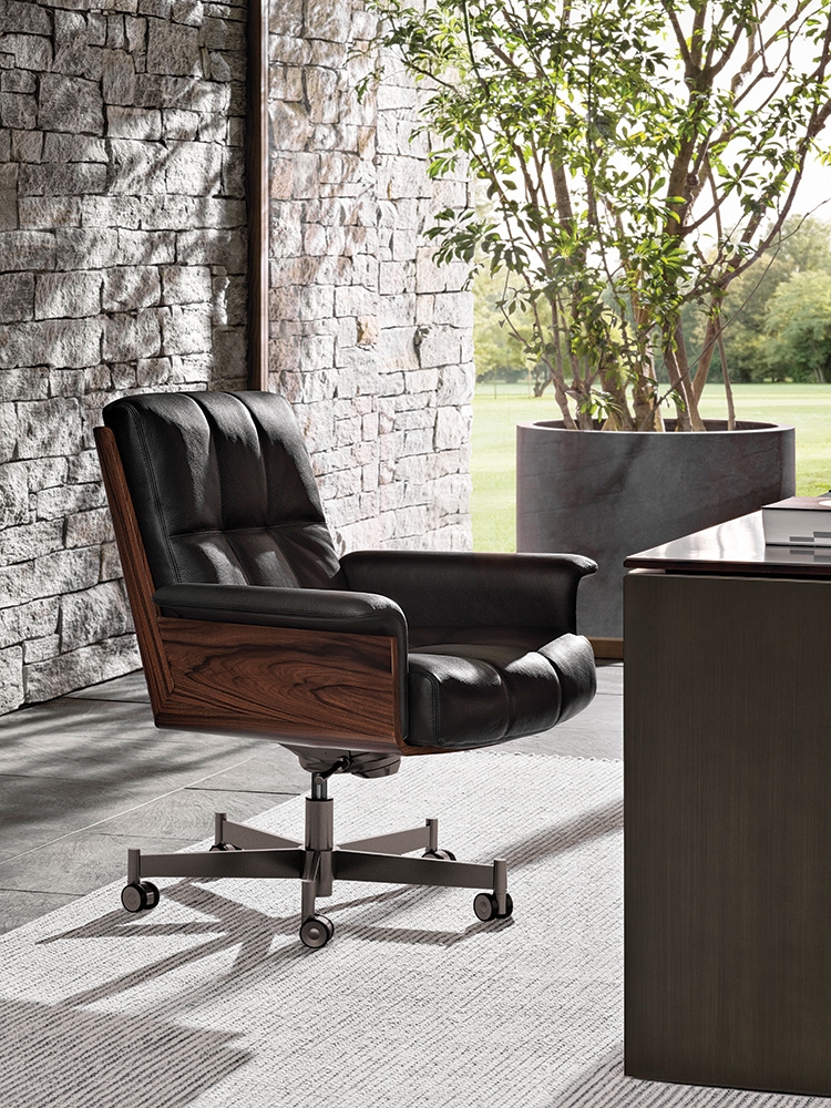 Minotti Рабочее кресло Daiki Studio от Minotti — в интерьере