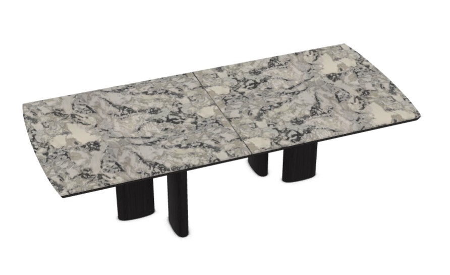 Poliform Стол Adrien 260 Msrble Oyster white от Poliform