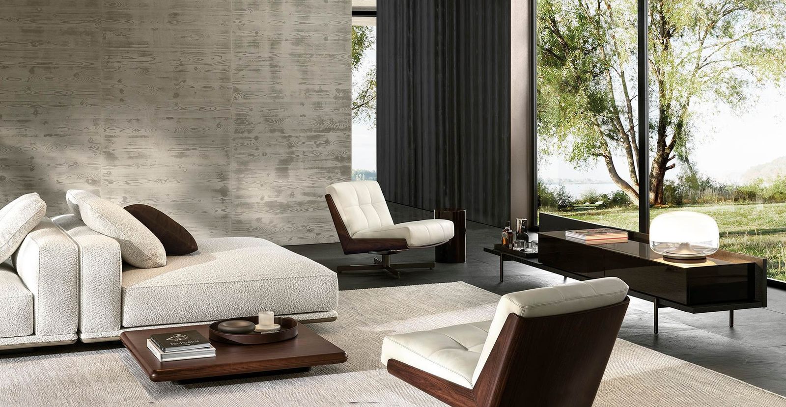 Minotti Кресло Daiki от Minotti — в интерьере