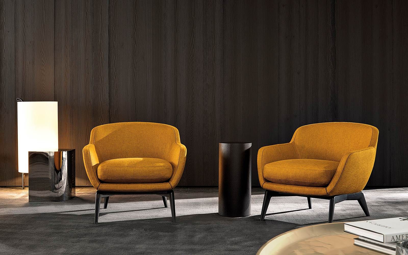 Minotti Кресло Belt от Minotti — в интерьере