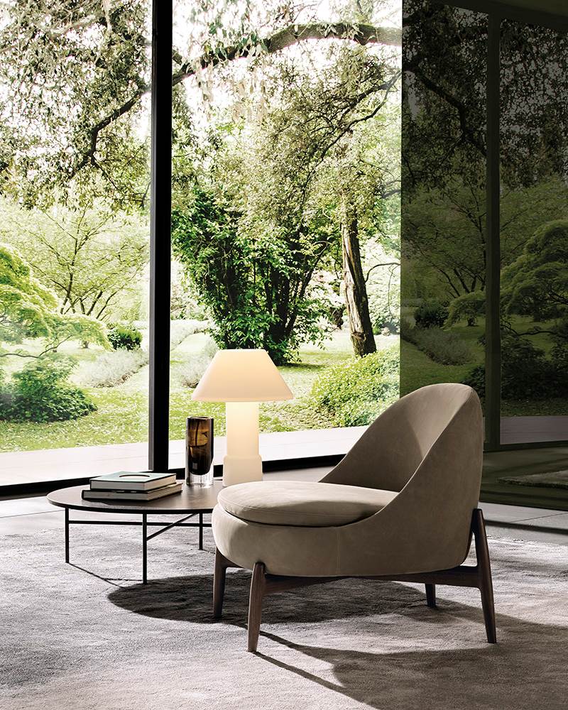 Minotti Кресло Sendai от Minotti — в интерьере