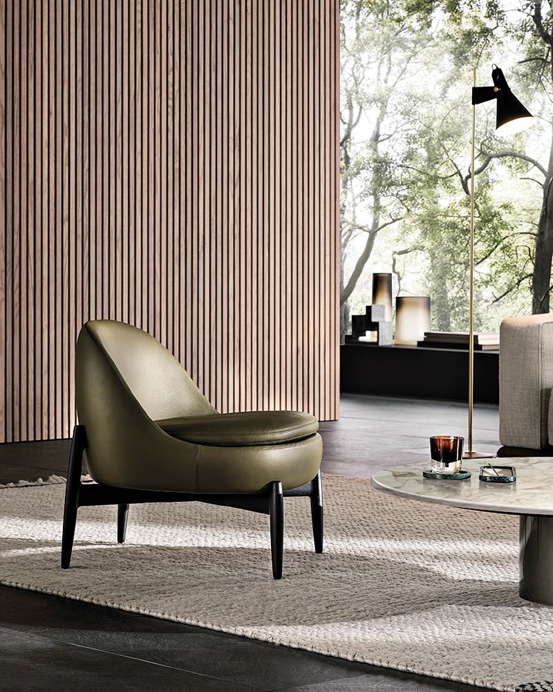 Minotti Кресло Sendai от Minotti — в интерьере