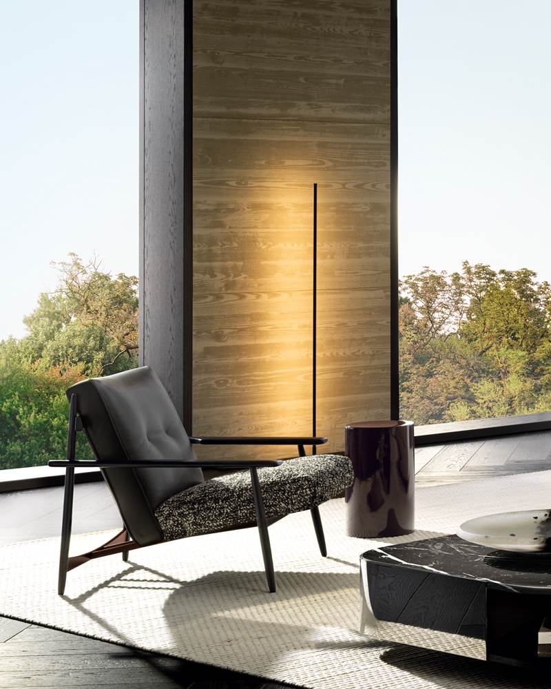 Minotti Кресло Trio от Minotti — в интерьере
