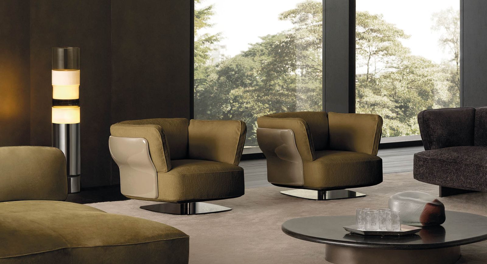 Minotti Кресло Saki от Minotti — в интерьере