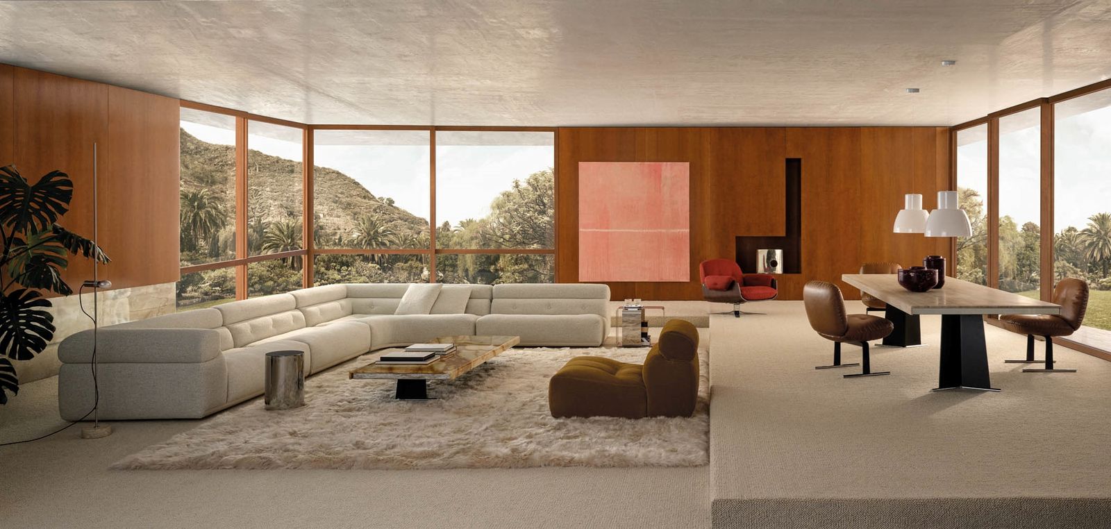 Minotti Кресло Coupe от Minotti — в интерьере