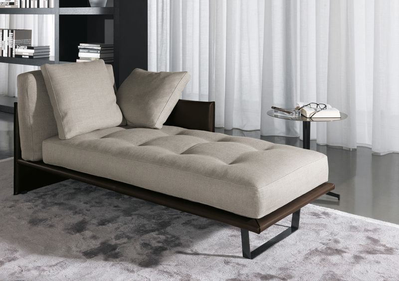 Minotti Диван Luggage "Chaise-Longue" от Minotti — в интерьере