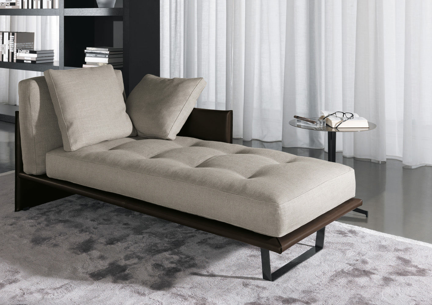 Minotti Диван Luggage "Chaise-Longue" от Minotti — в интерьере