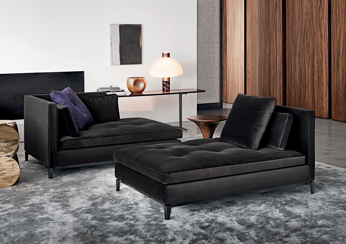 Minotti Диван Andersen Paolina and Daybed от Minotti — в интерьере