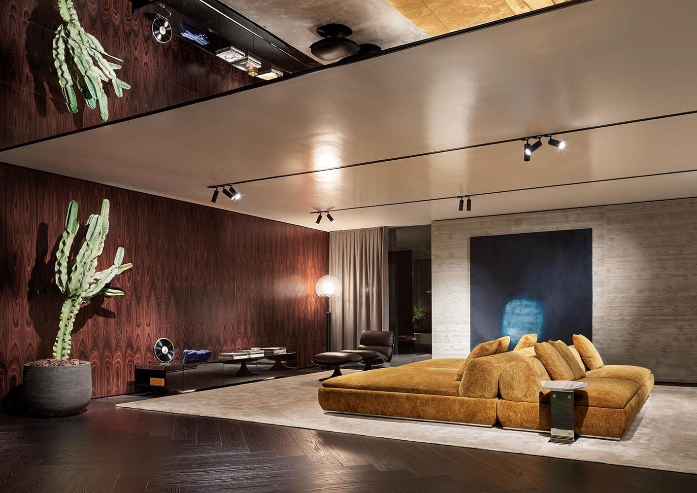 Minotti Диван Кушетка Supermoon от Minotti — в интерьере