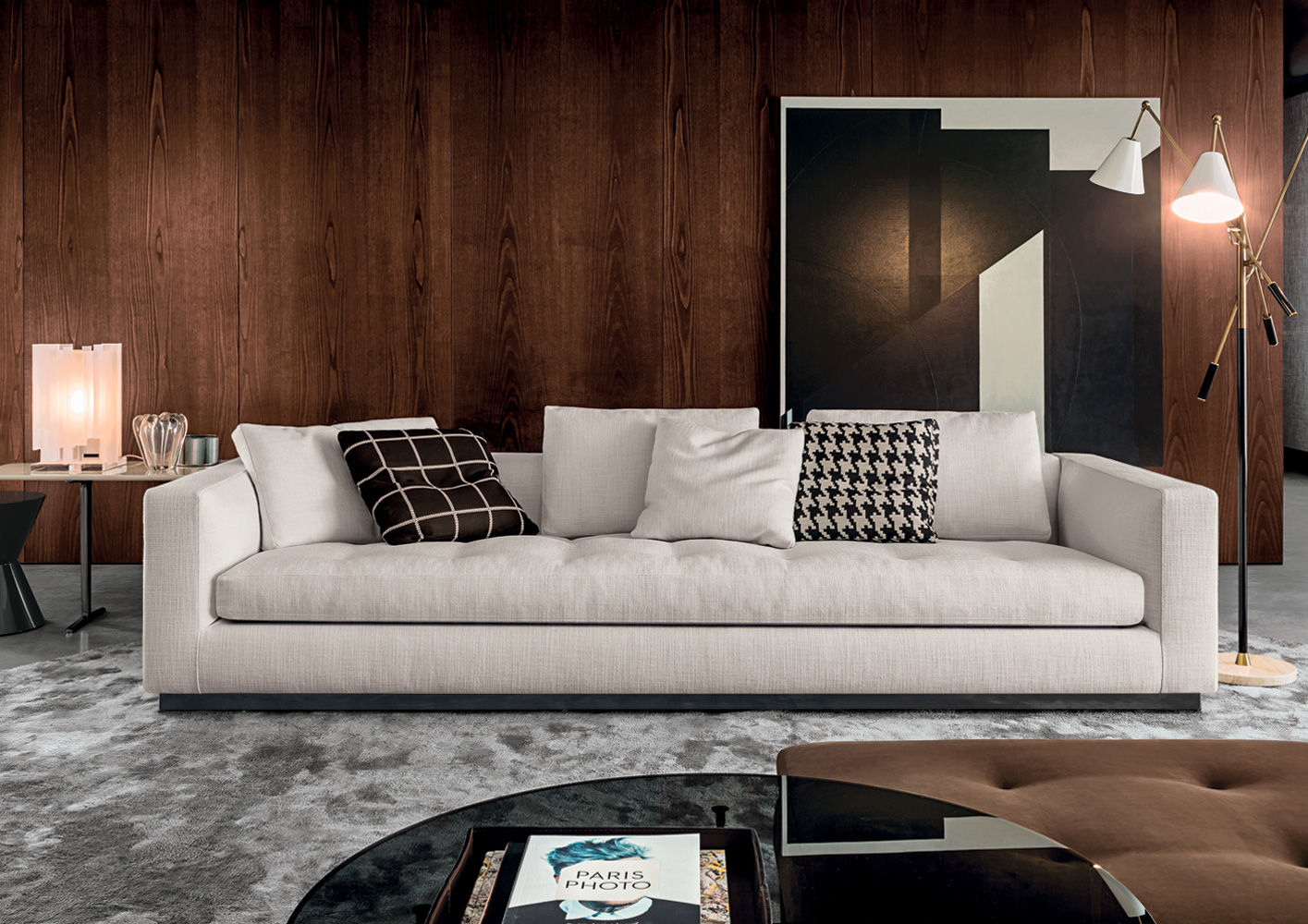 Minotti Диван Andersen Line "Quilt" от Minotti — в интерьере
