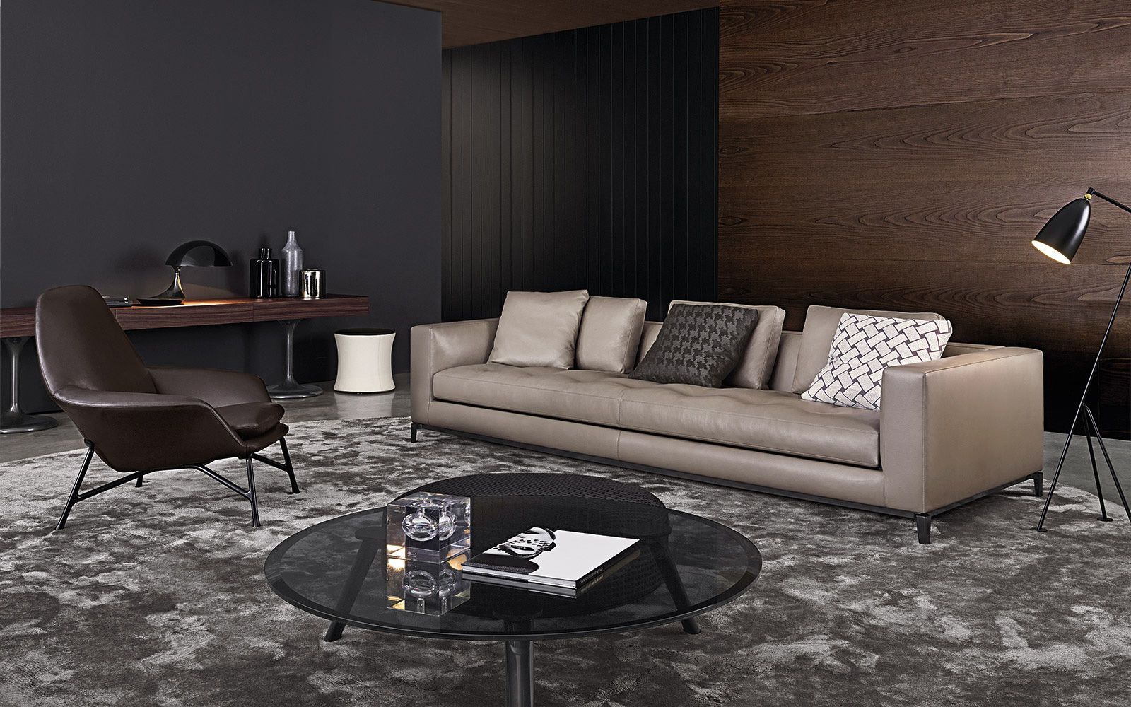 Minotti Диван Andersen "Quilt" от Minotti — в интерьере
