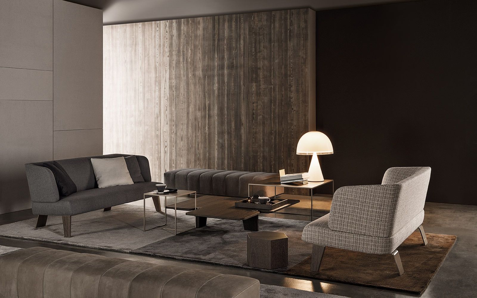 Minotti Диван Reeves 'Lounge Sofa" от Minotti — в интерьере
