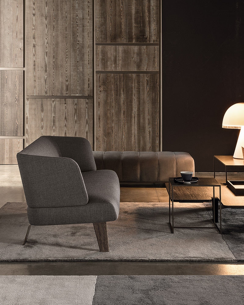 Minotti Диван Reeves 'Lounge Sofa" от Minotti — в интерьере