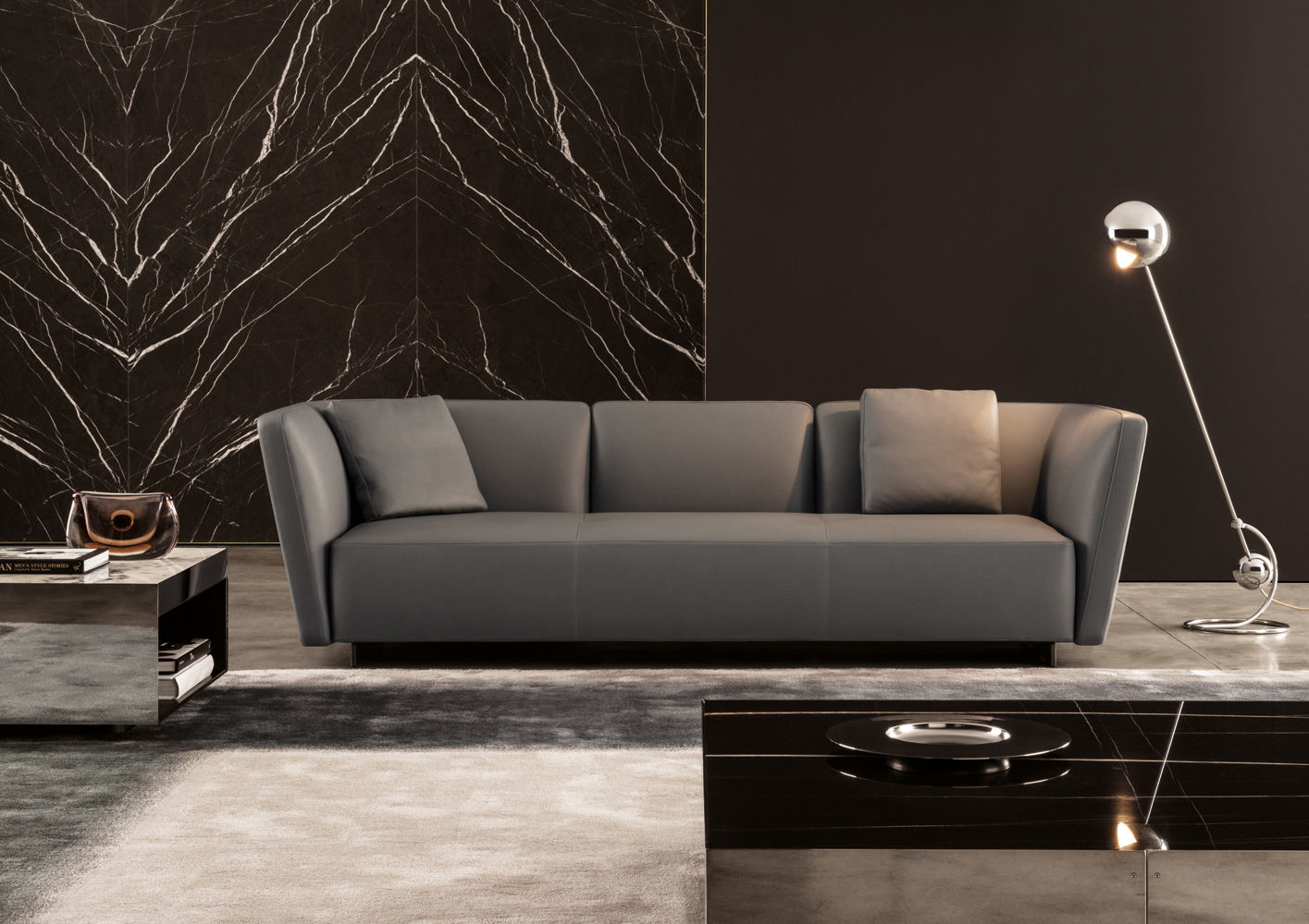 Minotti Диван Lounge Seymour от Minotti — в интерьере