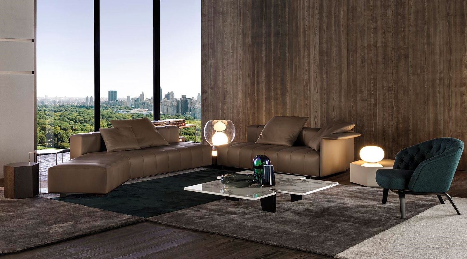 Minotti Диван Freeman "Lounge" от Minotti — в интерьере