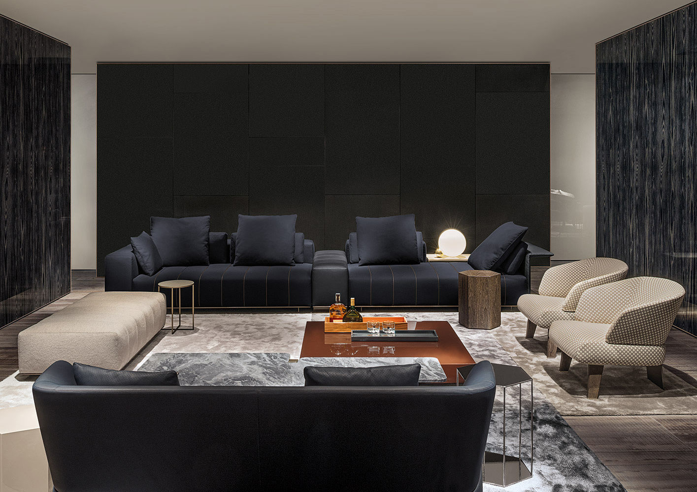 Minotti Диван Freeman "Tailor" от Minotti — в интерьере
