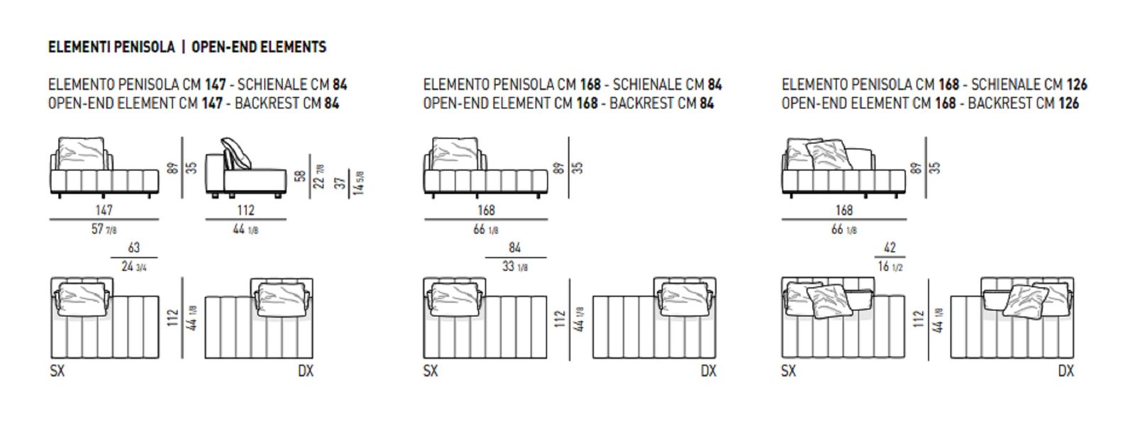 Minotti Диван Freeman "Tailor" от Minotti