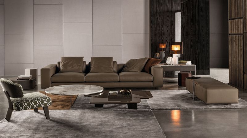 Minotti Диван Freeman "Duvet" от Minotti — в интерьере