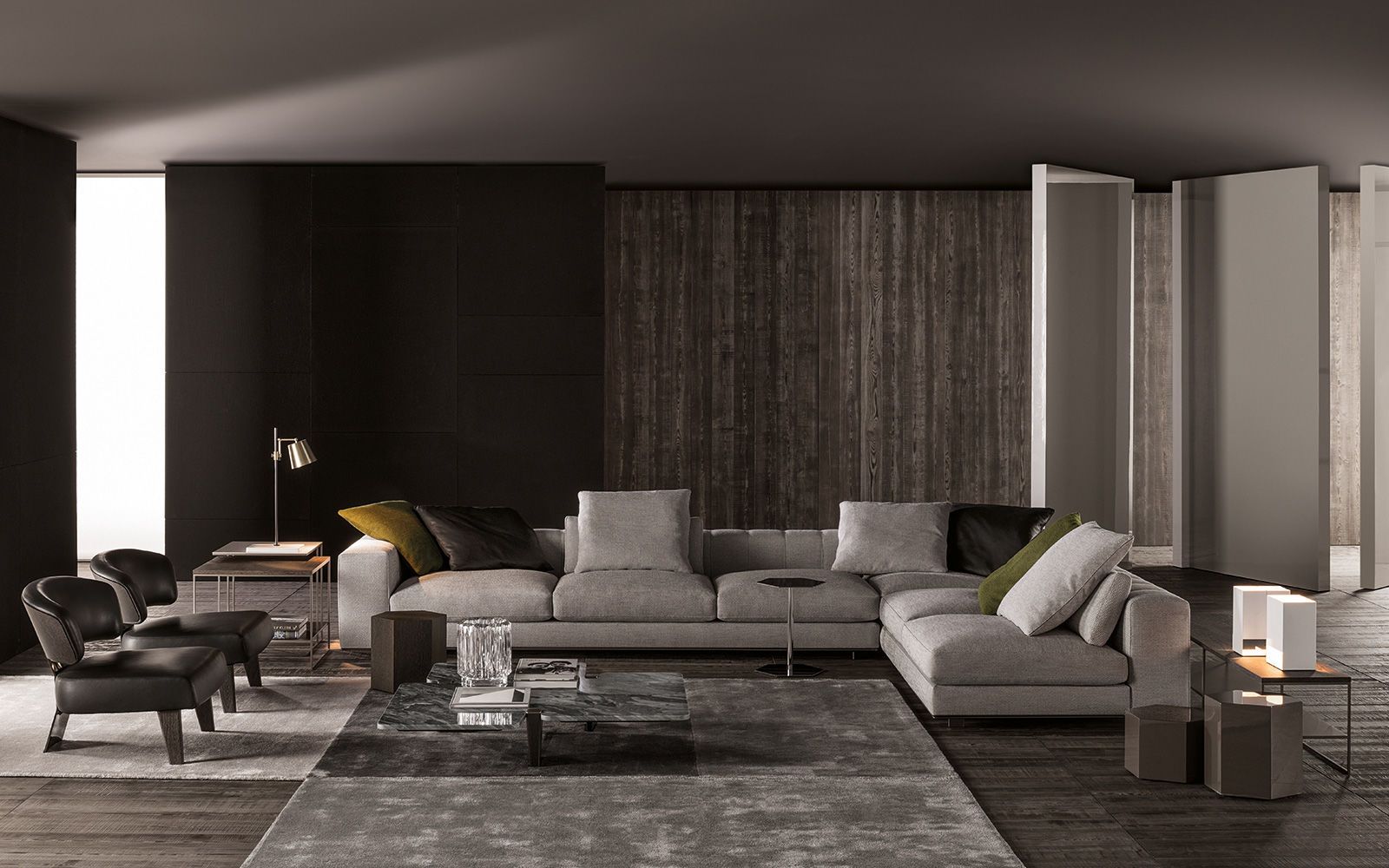 Minotti Диван Freeman "Duvet" от Minotti — в интерьере