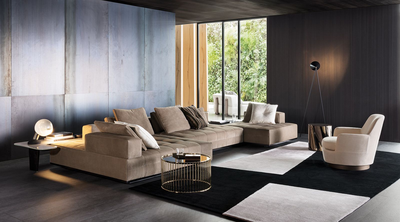 Minotti Диван Lawrence "Clan" от Minotti — в интерьере