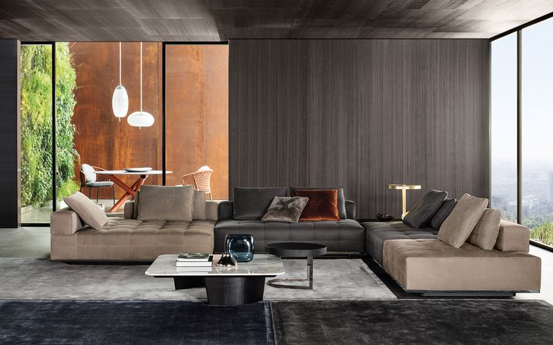 Minotti Диван Lawrence "Clan" от Minotti — в интерьере