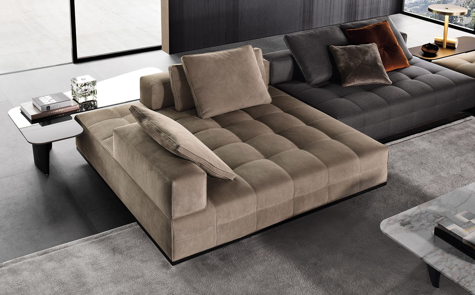Minotti Диван Lawrence "Clan" от Minotti — в интерьере