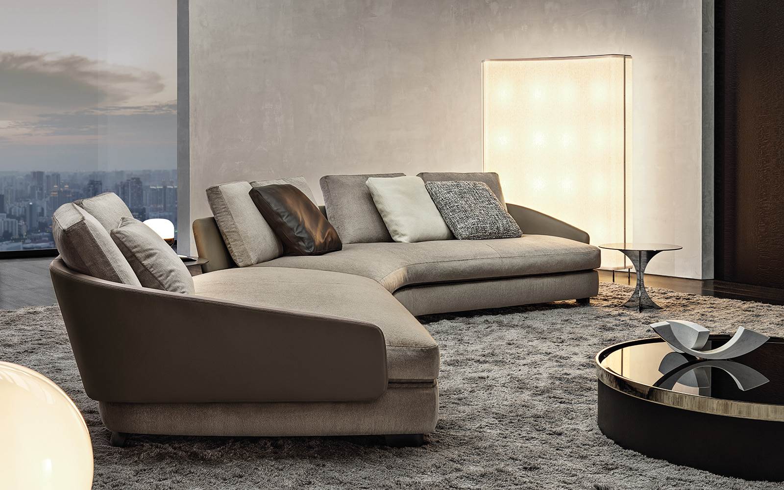 Minotti Диван Lawson от Minotti — в интерьере