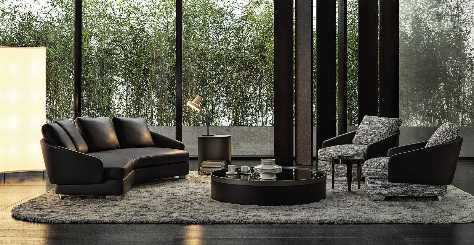 Minotti Диван Lawson от Minotti — в интерьере
