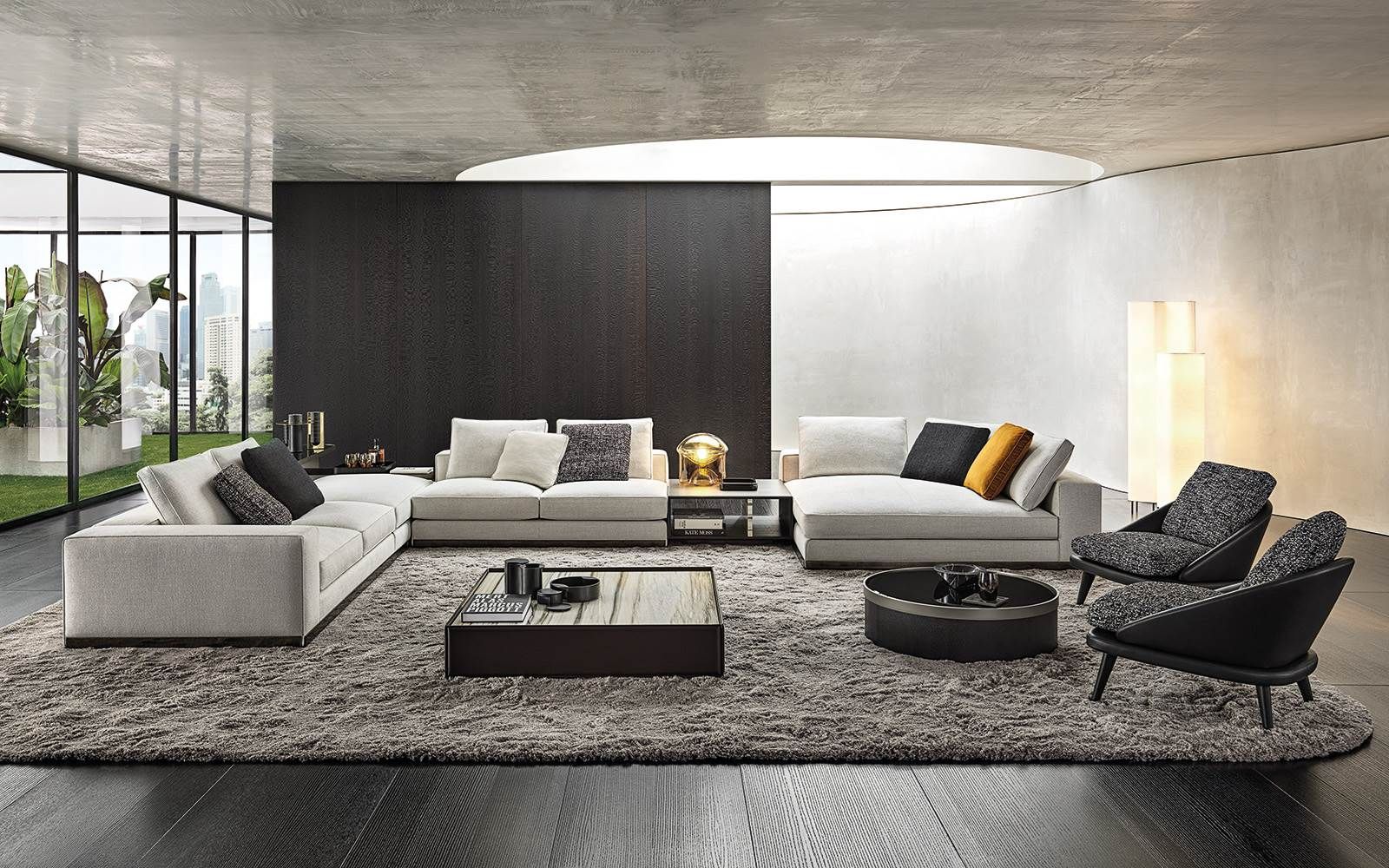 Minotti Диван West от Minotti — в интерьере