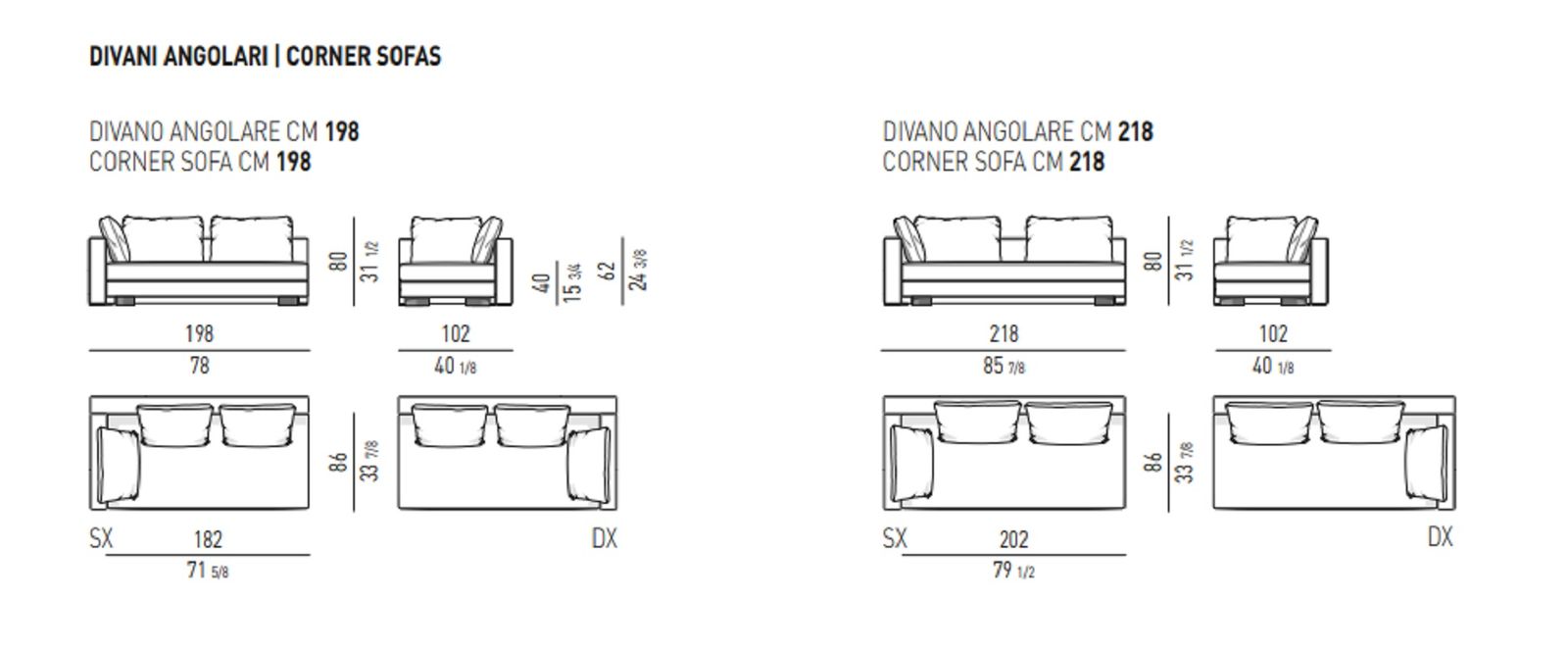 Minotti Диван Daniels от Minotti
