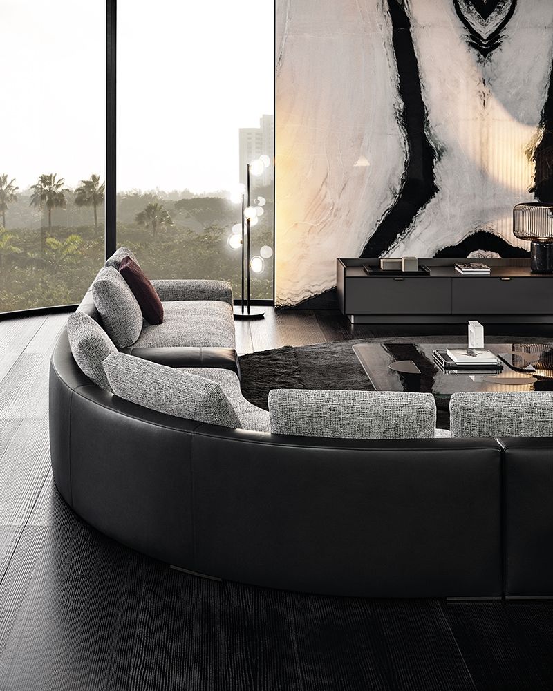 Minotti Диван Daniels от Minotti — в интерьере