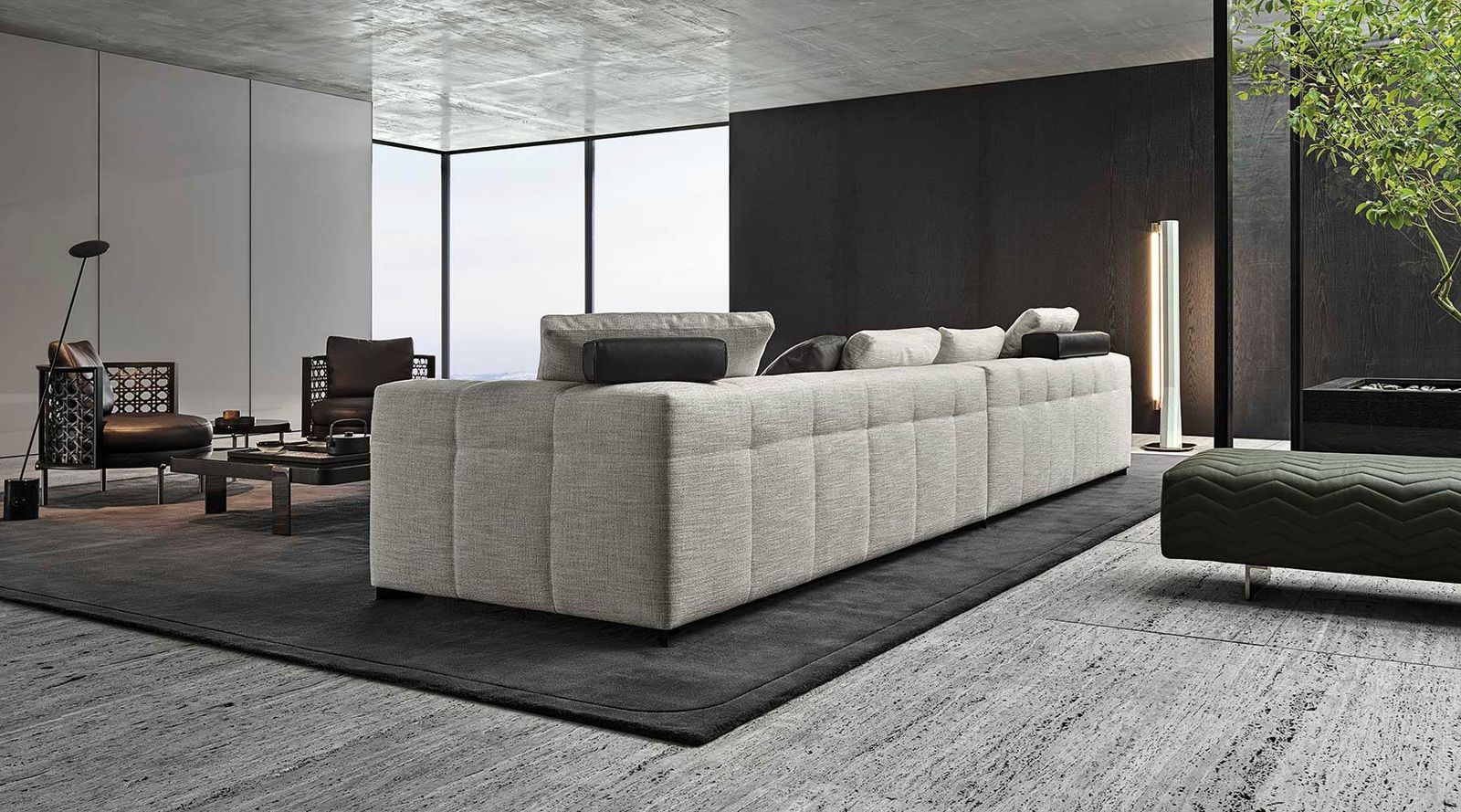 Minotti Диван Blazer от Minotti — в интерьере