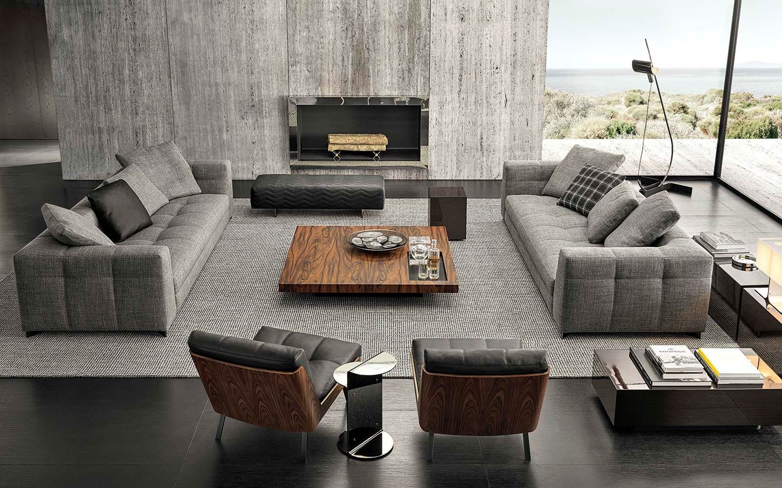 Minotti Диван Blazer от Minotti — в интерьере