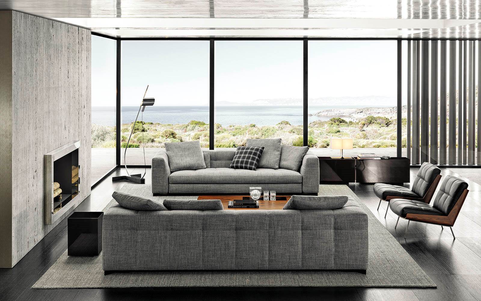 Minotti Диван Blazer от Minotti — в интерьере