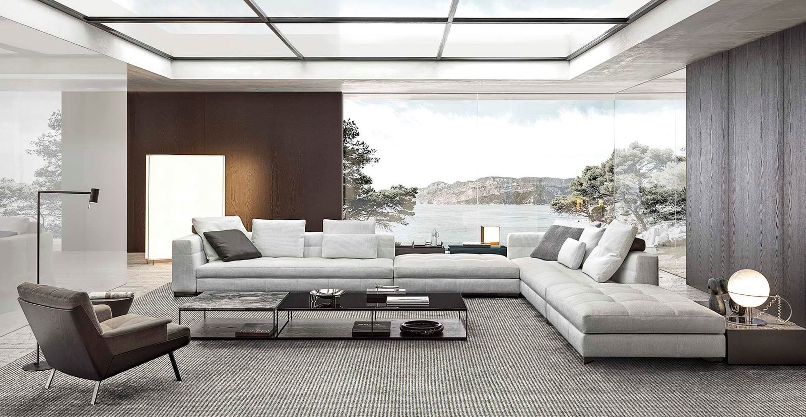 Minotti Диван Blazer от Minotti — в интерьере