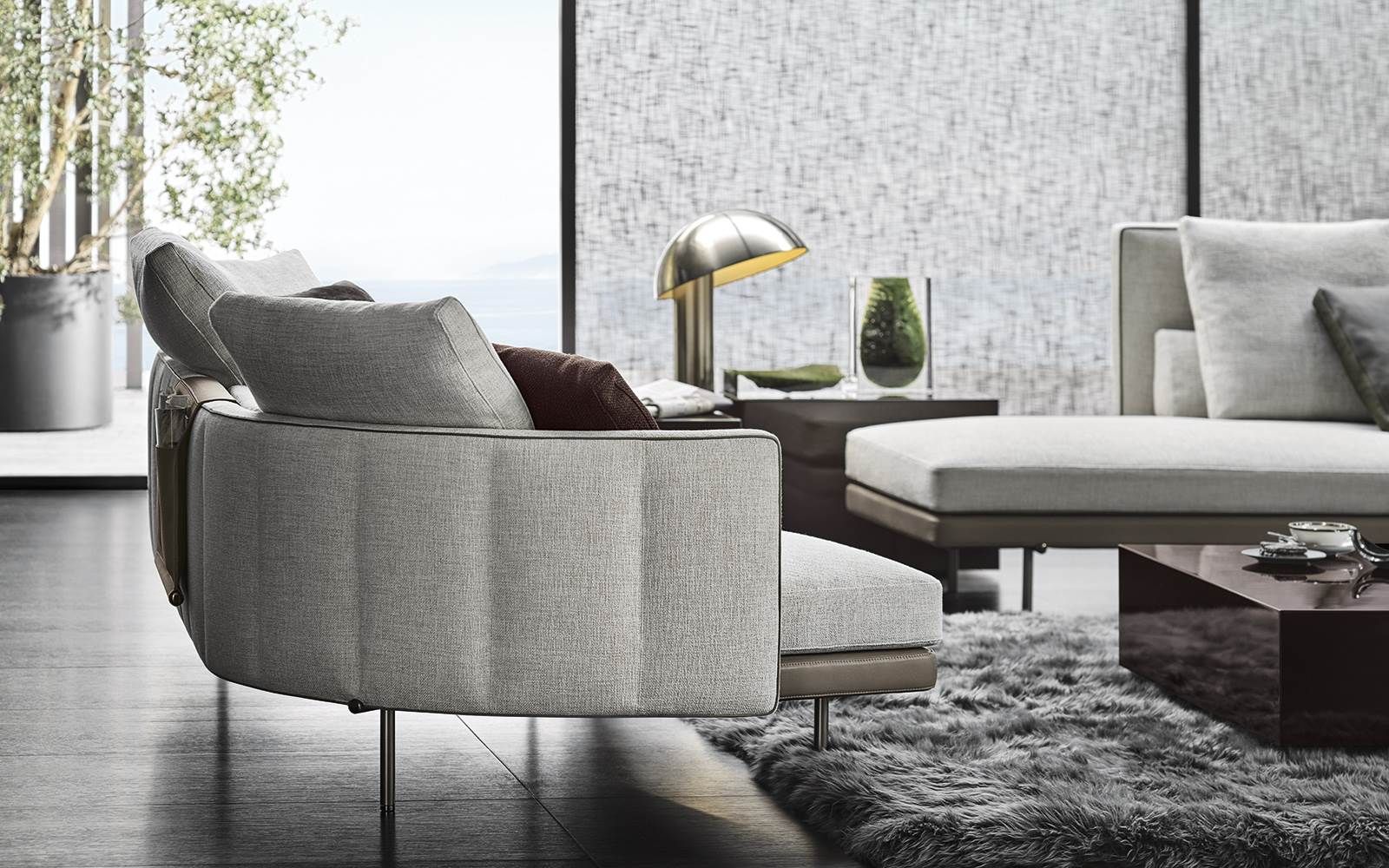 Minotti Диван Torii от Minotti — в интерьере