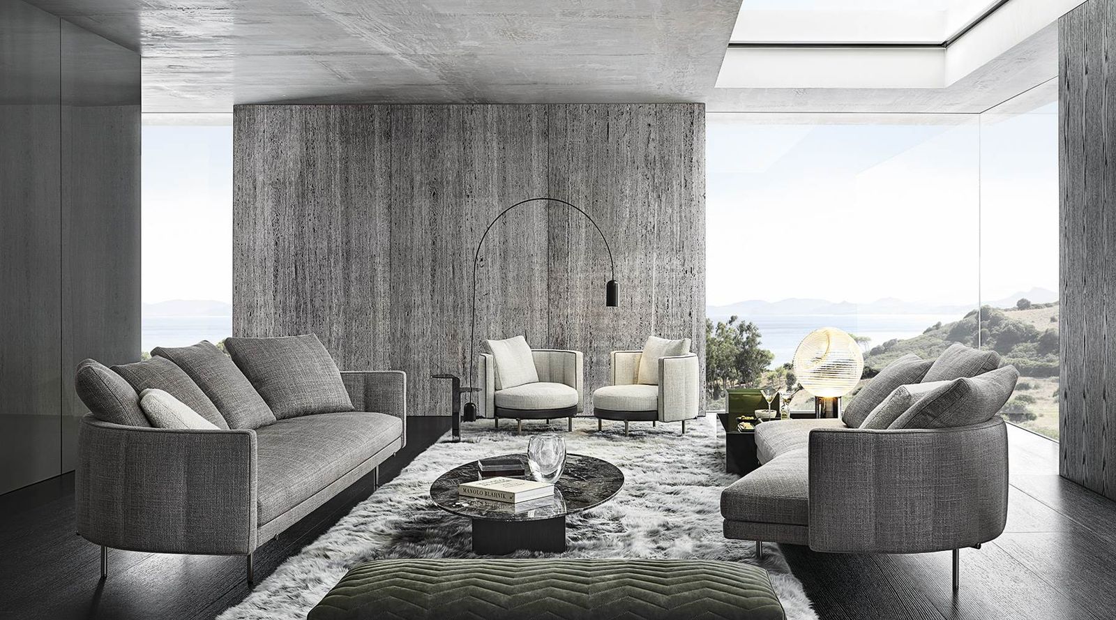 Minotti Диван Torii от Minotti — в интерьере