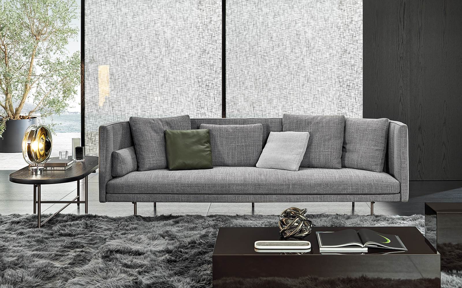 Minotti Диван Torii от Minotti — в интерьере