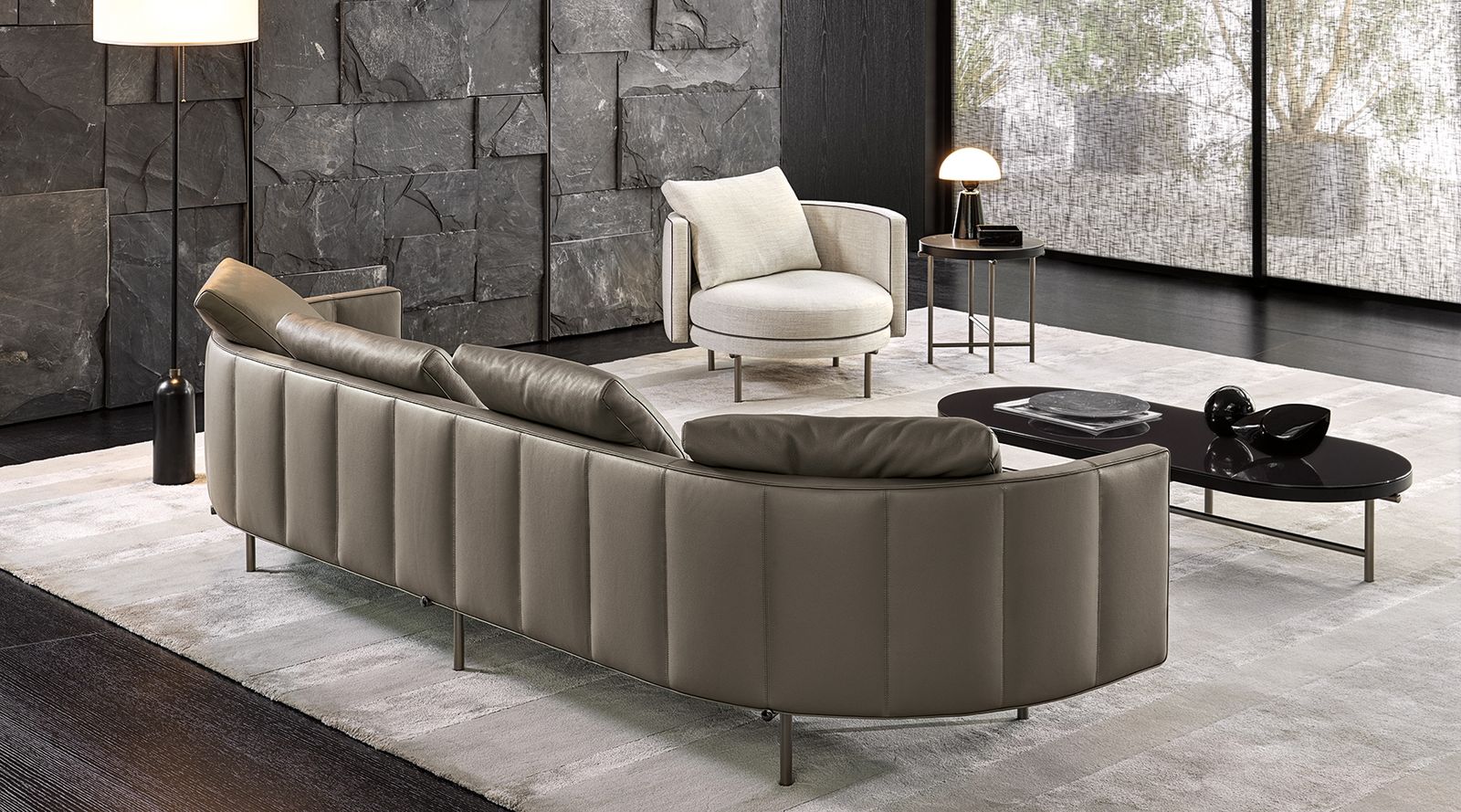 Minotti Диван Torii от Minotti — в интерьере
