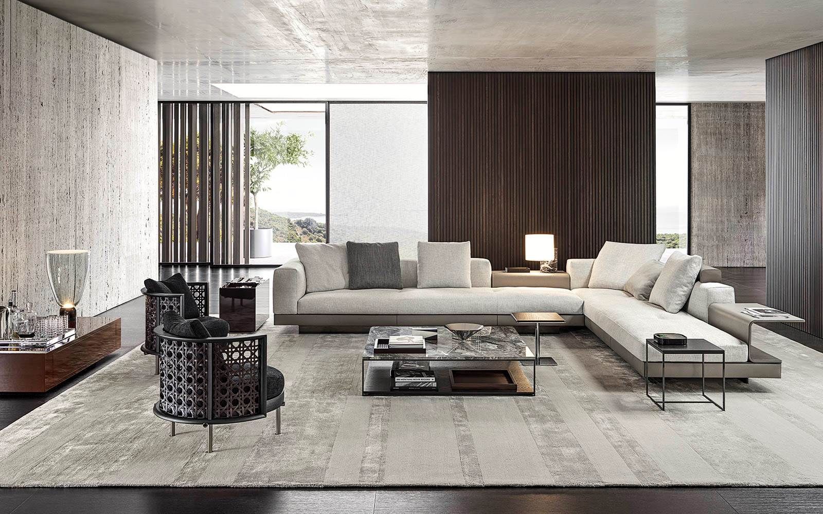 Minotti Диван Connery от Minotti — в интерьере
