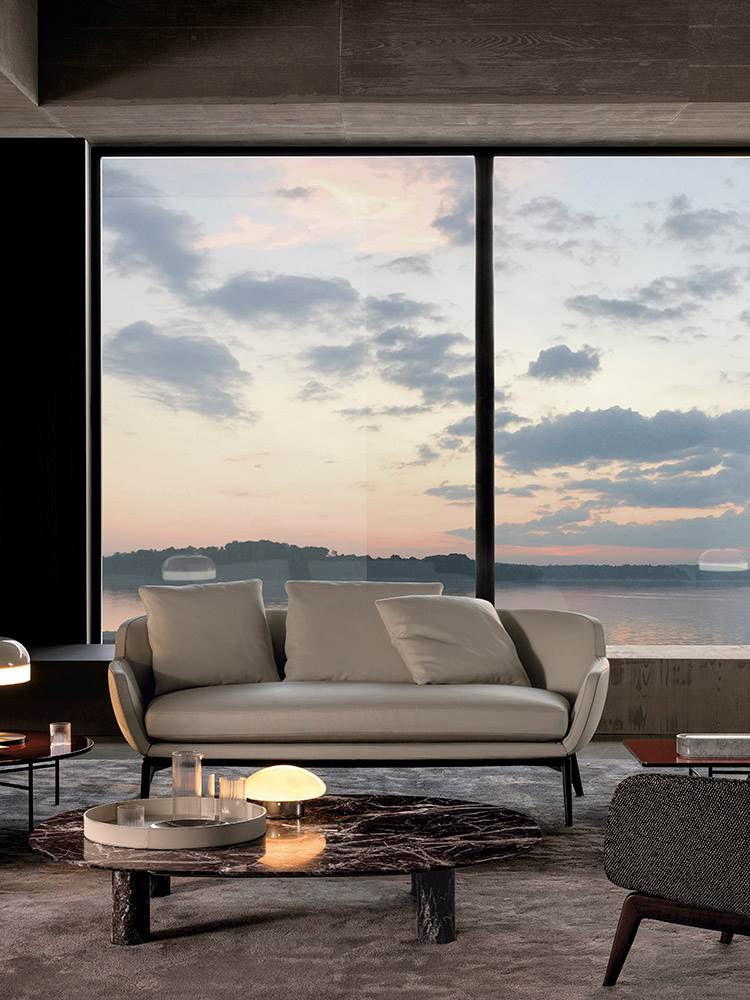Minotti Диван Belt от Minotti — в интерьере