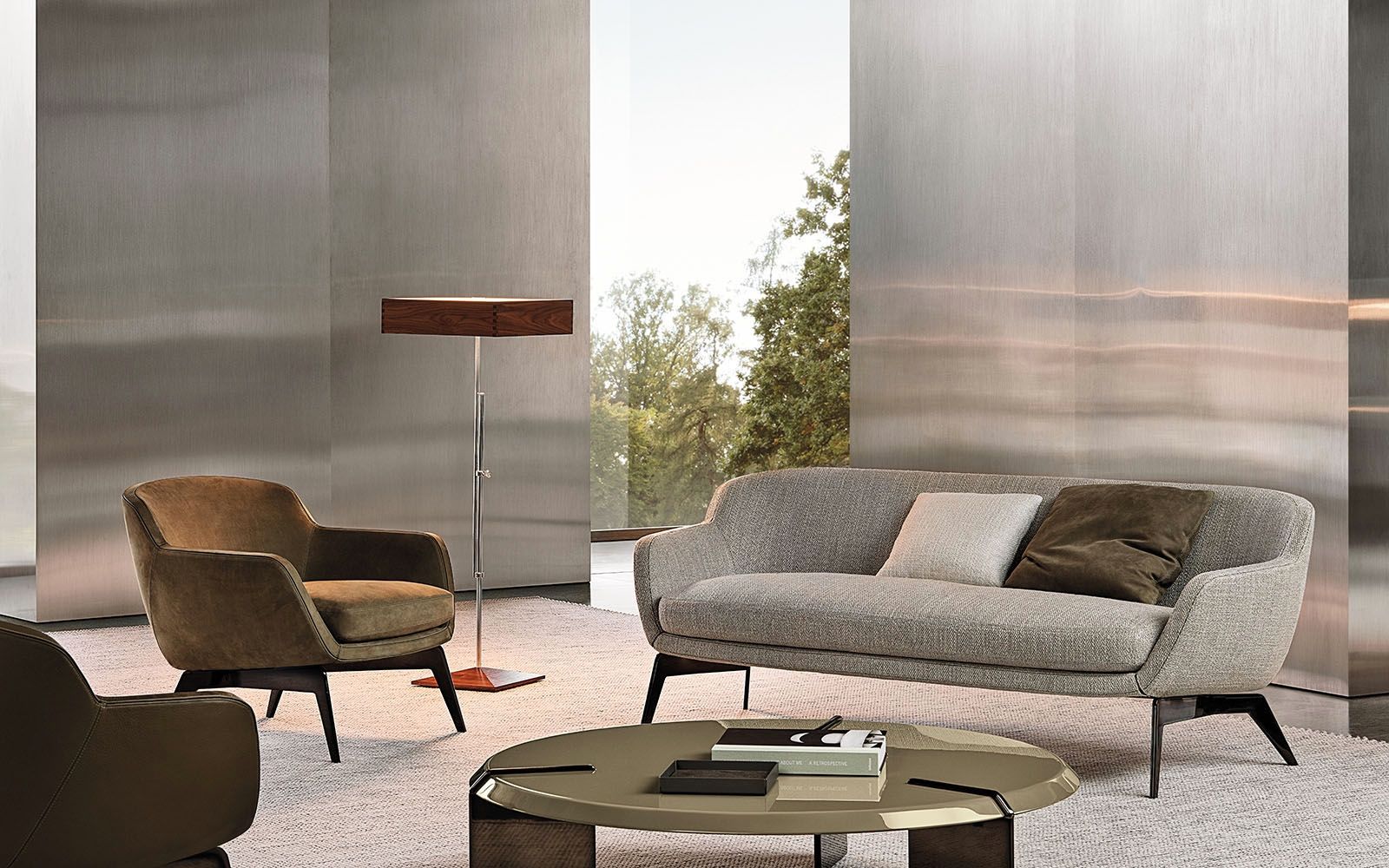 Minotti Диван Belt от Minotti — в интерьере