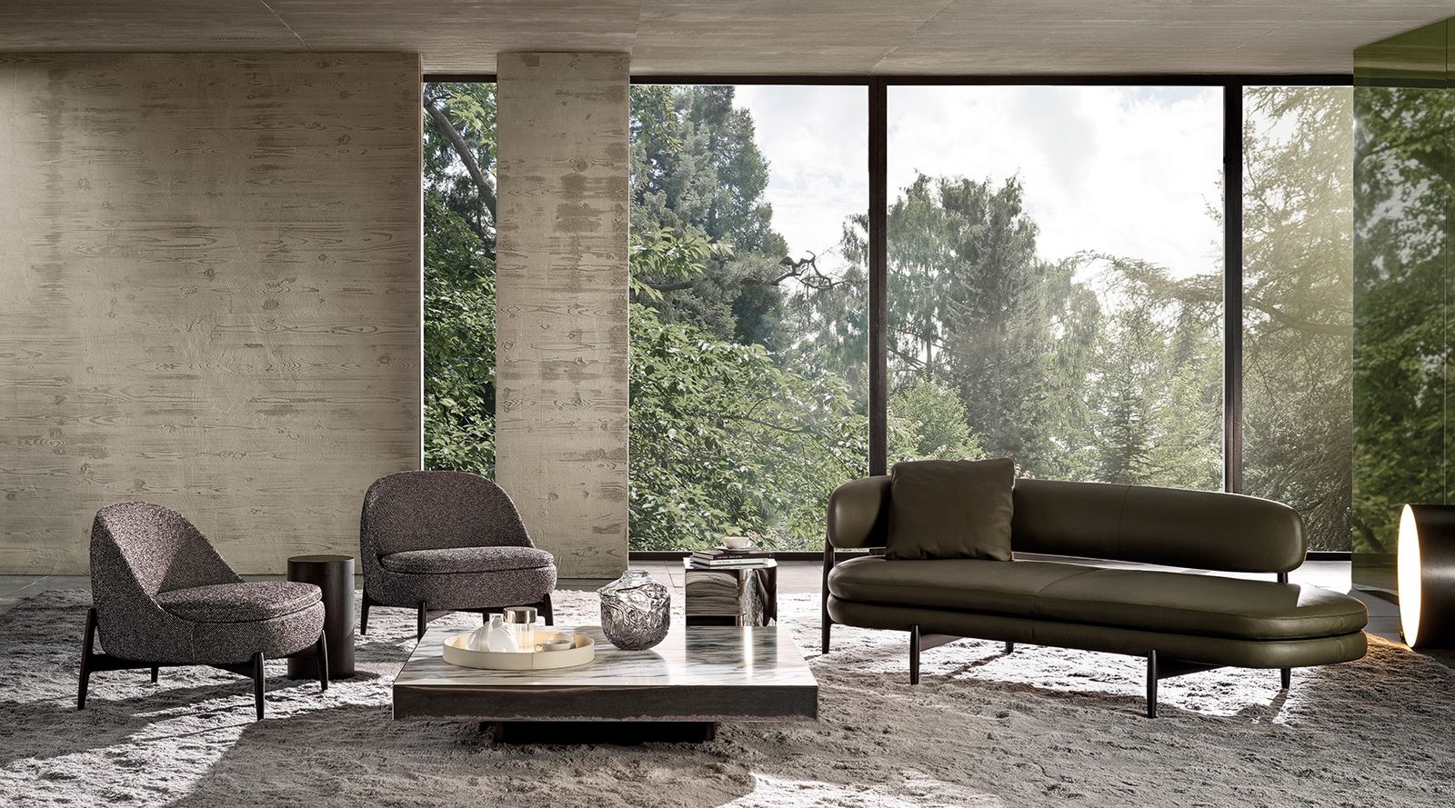 Minotti Диван Lars от Minotti — в интерьере