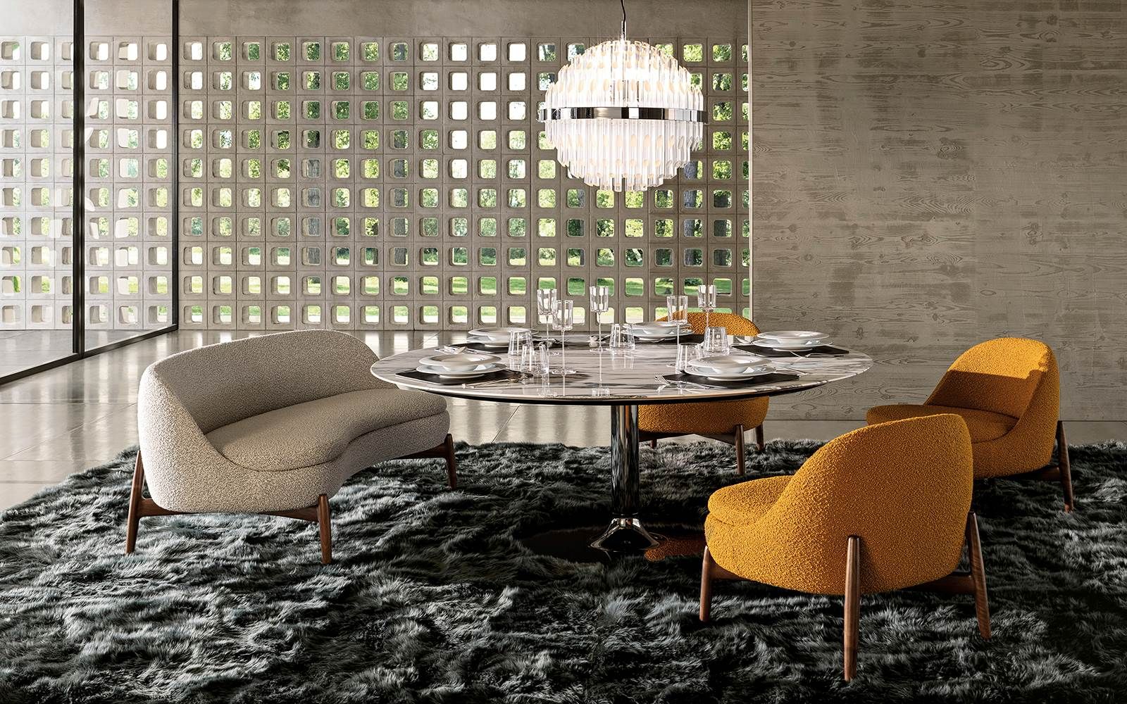 Minotti Диван Sendai от Minotti — в интерьере