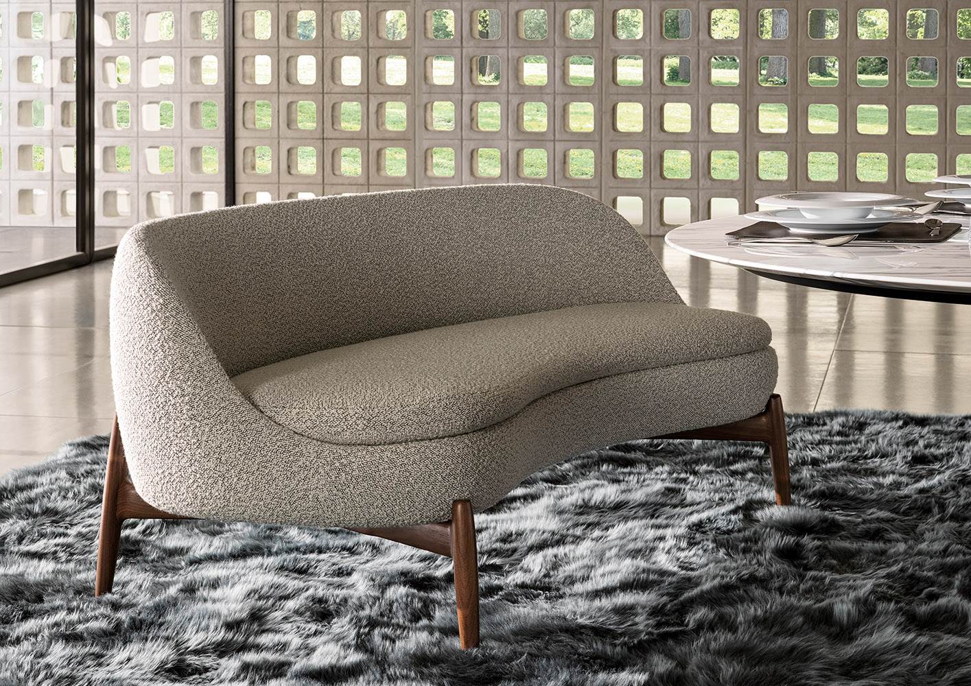 Minotti Диван Sendai от Minotti — в интерьере